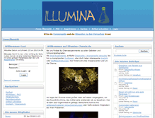 Tablet Screenshot of illumina-chemie.de